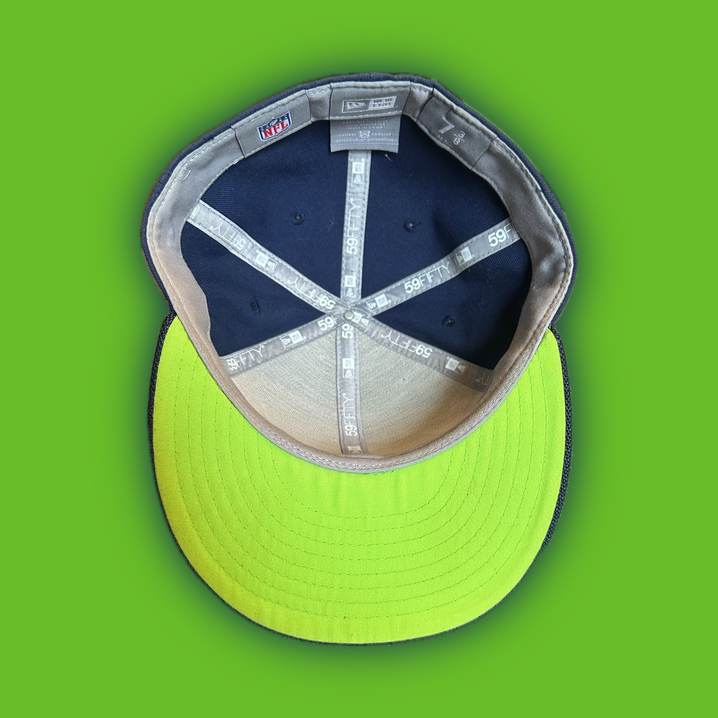 Seattle Seahawks Authentic New Era™️ Fitted Hat