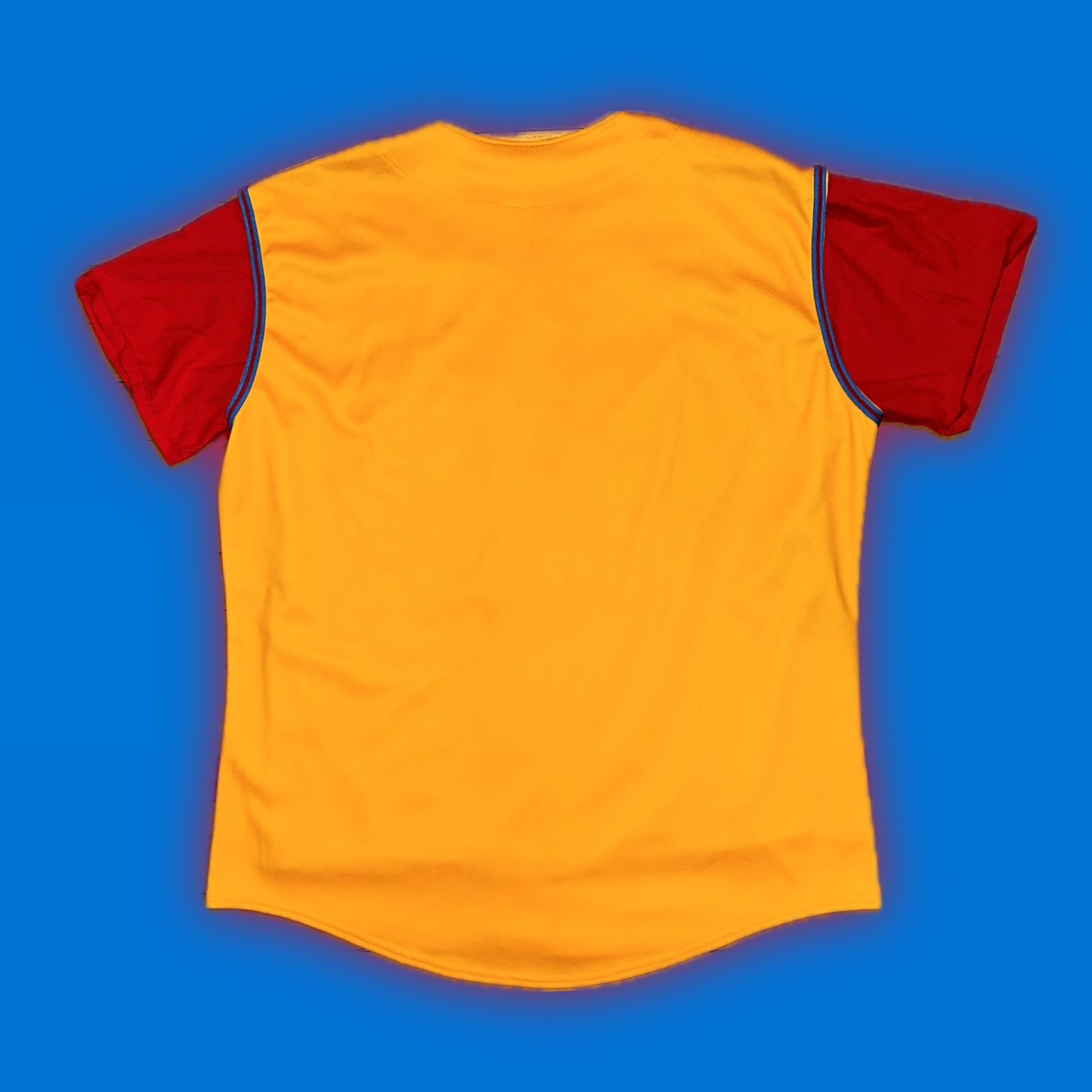 Jersey Shore BlueClaws (High-A affiliate- PHI) Authentic OT Sports™️ Yellow Vest Jersey