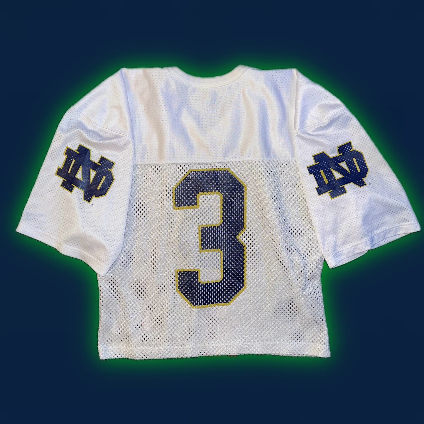 University of Notre Dame Fighting Irish Authentic Champion™️ Football Jersey (#3)