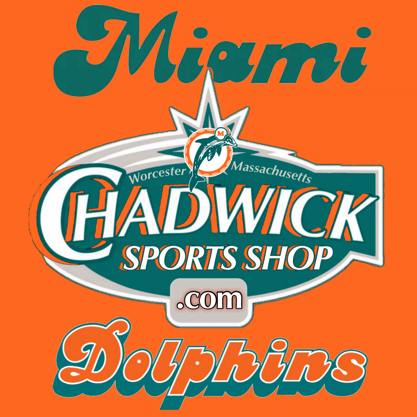 Miami Dolphins Authentic Logo Athletic™️ Splash Puffer Jacket