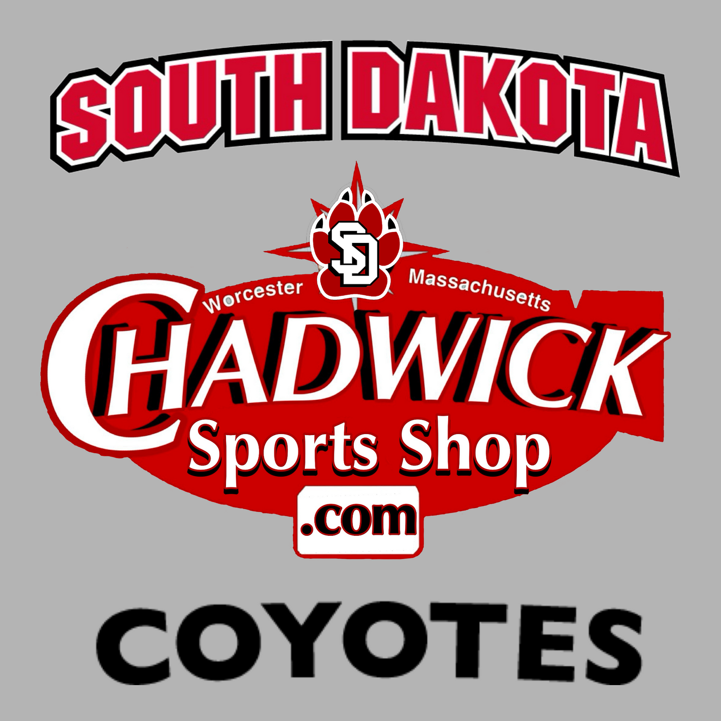 University of South Dakota Coyotes Authentic Hooded Sweatshirt