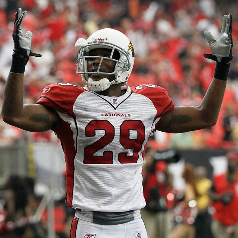 Arizona Cardinals Dominique Rodgers-Cromartie (#29) Authentic Reebok™️ Road White Super Bowl XLIII Jersey