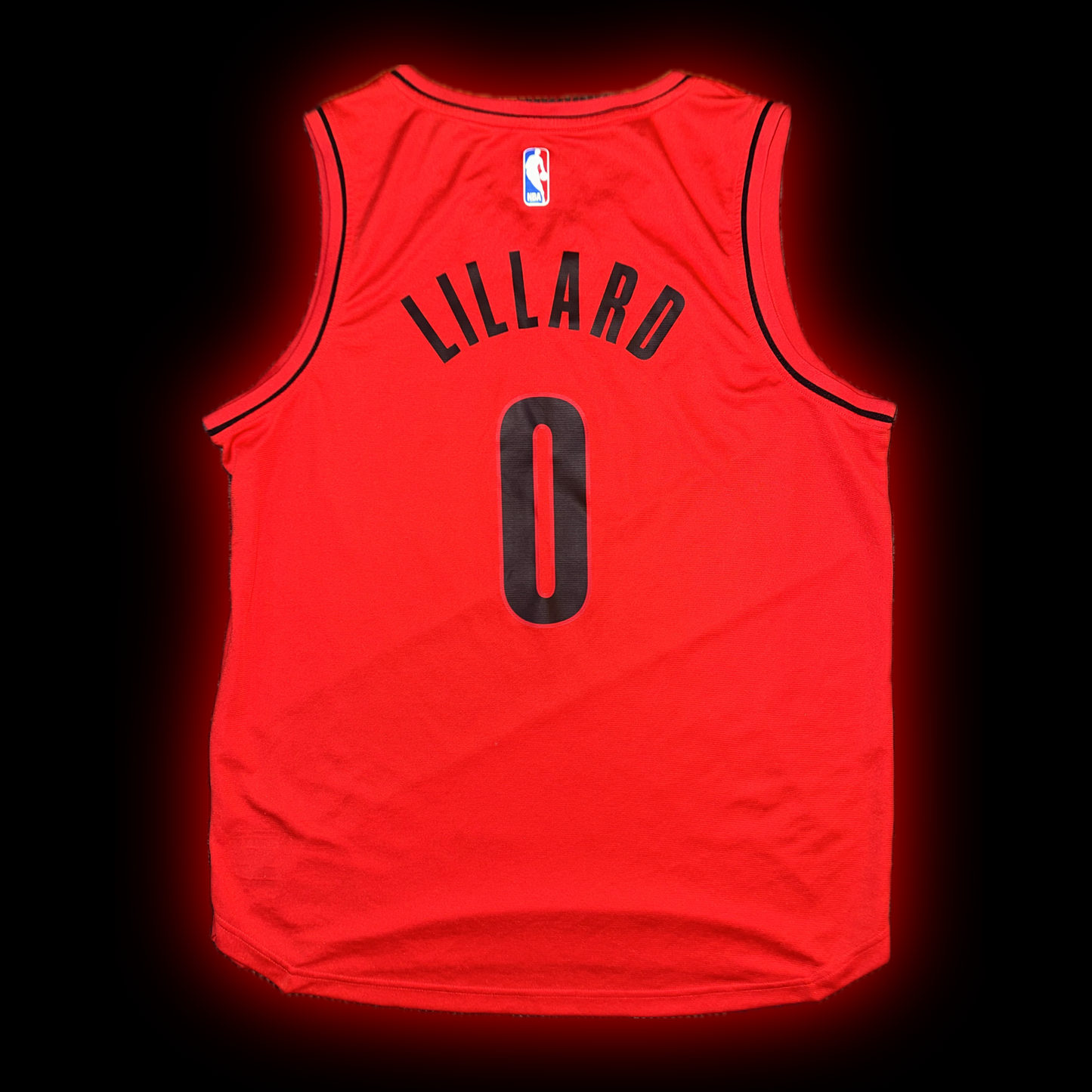 Portland Trail Blazers Damian Lillard (#0) Authentic Fanatics™️ NBA Jersey