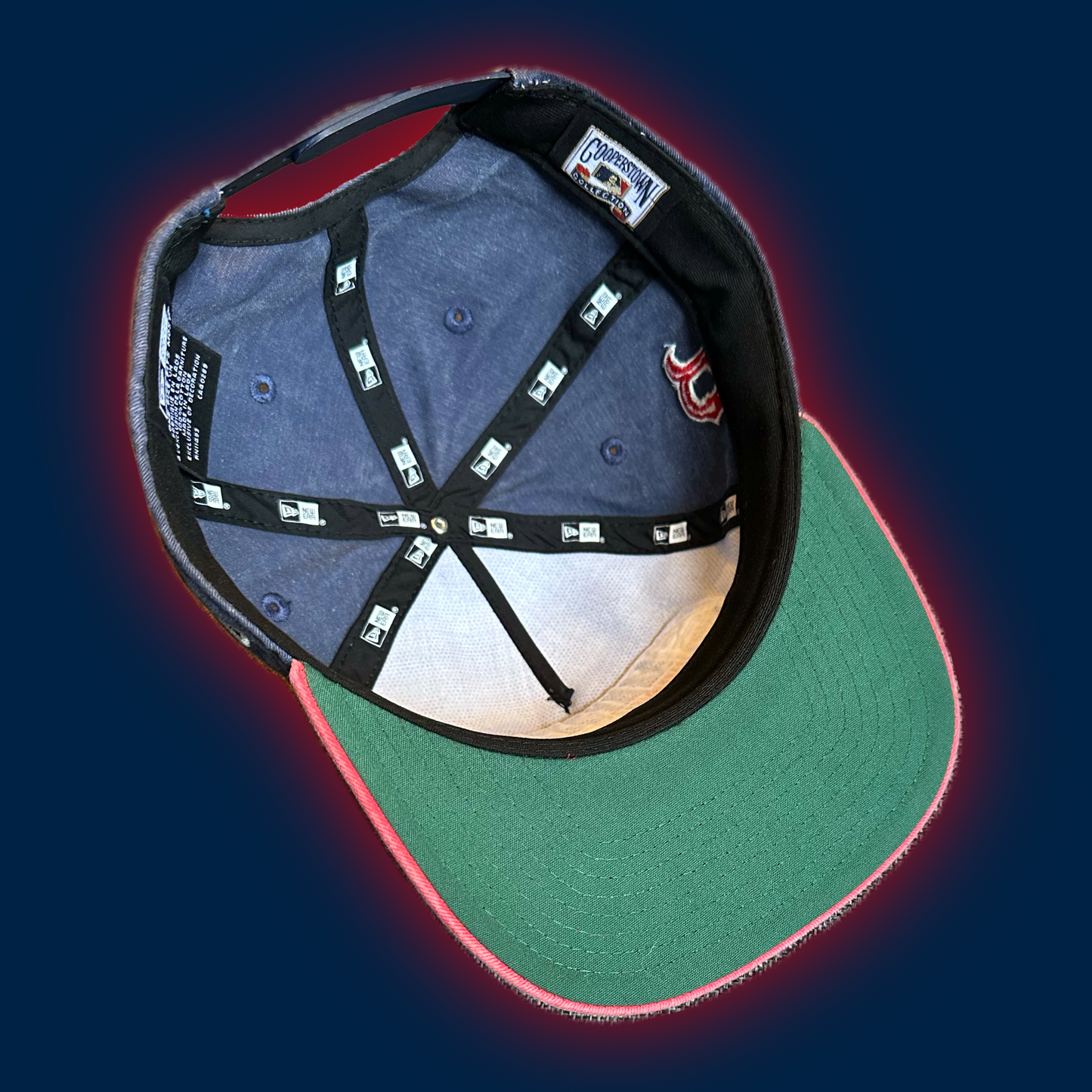 Boston Red Sox Authentic New Era™️ 2007 World Series Snapback Autographed by Jonathan Papelbon (#58)