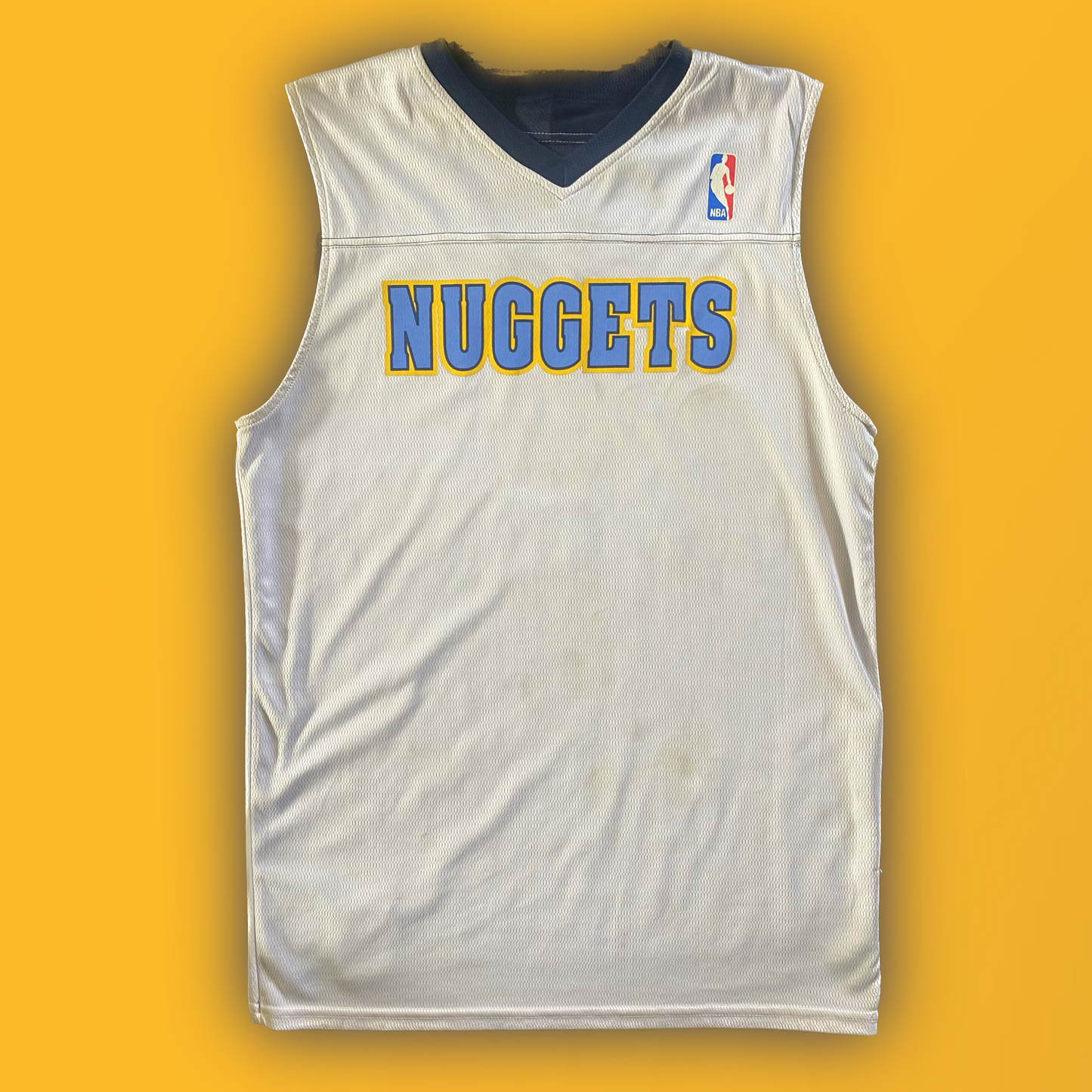 Denver Nuggets Carmelo Anthony (#15) Authentic Alleson Athletic™️ Reversible NBA Practice Jersey