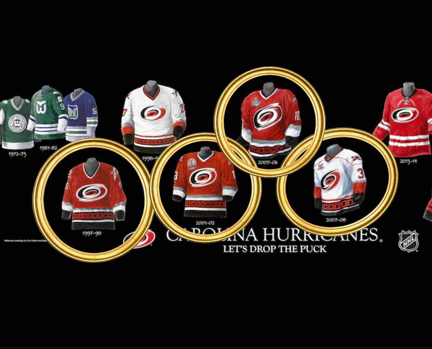 Carolina Hurricanes Authentic CCM Jersey Adult L