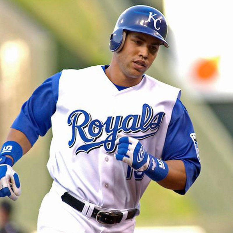 Kansas City Royals Authentic Home White Russell Athletic MLB Vest Jersey