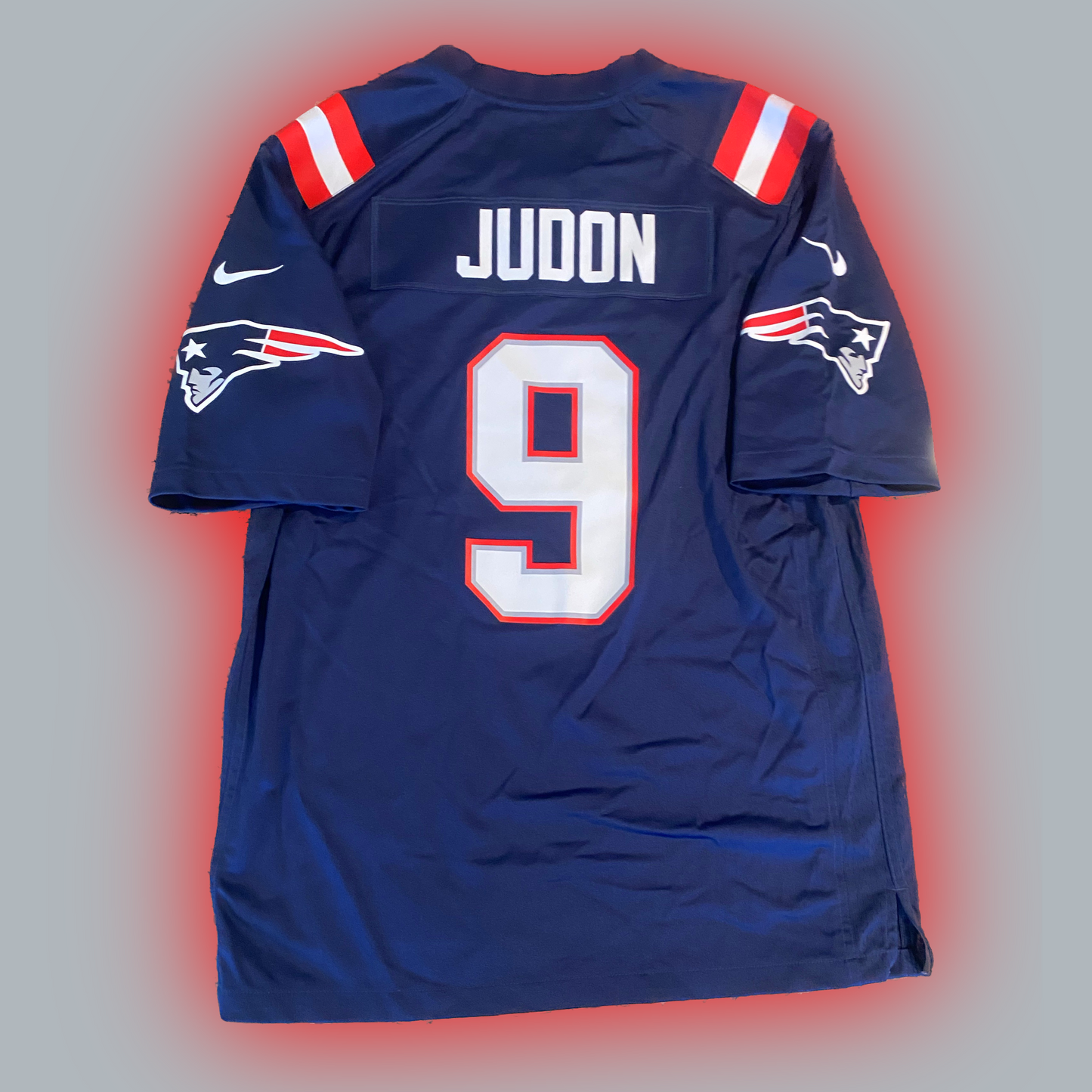 New England Patriots Matt Judon (#9) Authentic Nike™️ Replica Home Navy Jersey