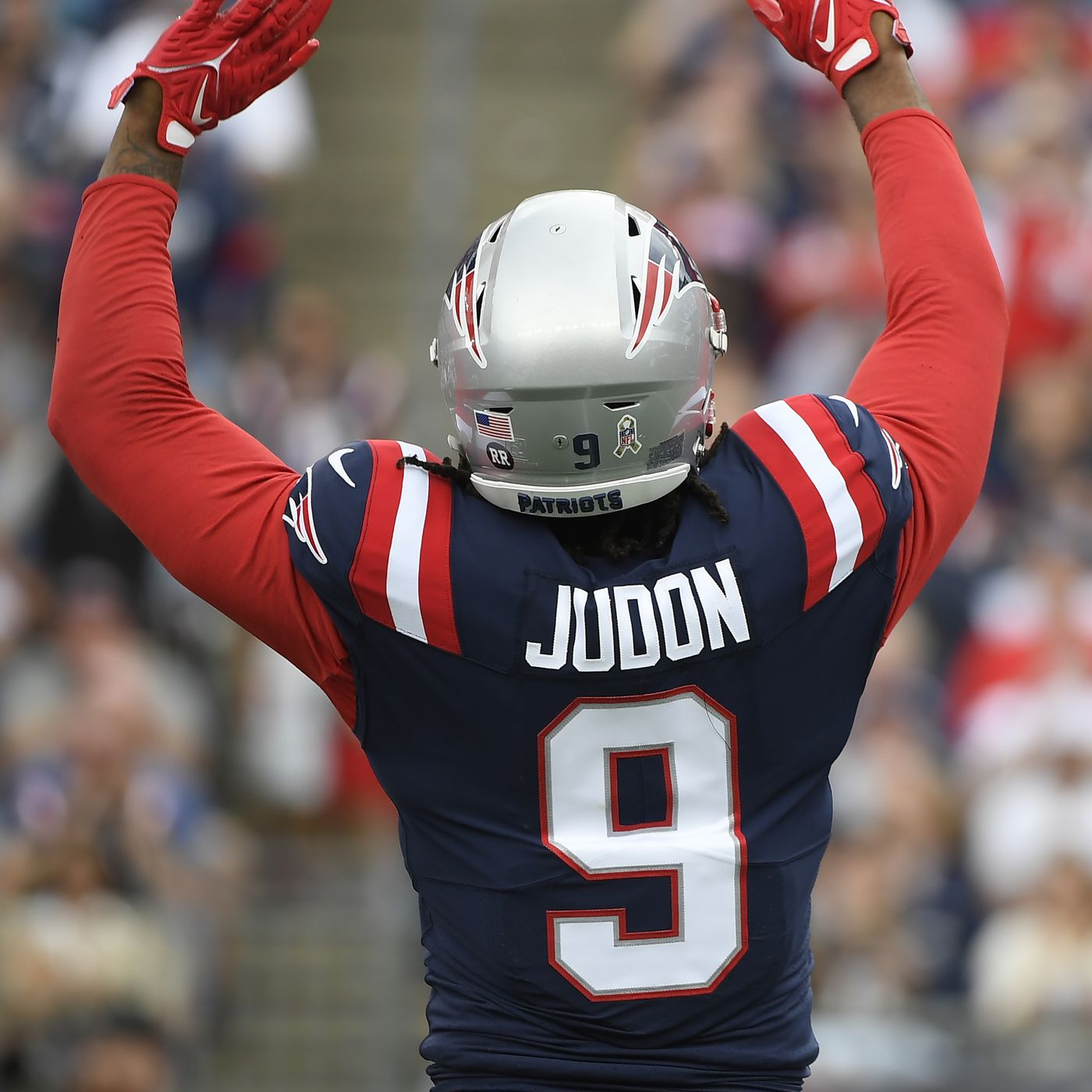 New England Patriots Matt Judon (#9) Authentic Nike™️ Replica Home Navy Jersey