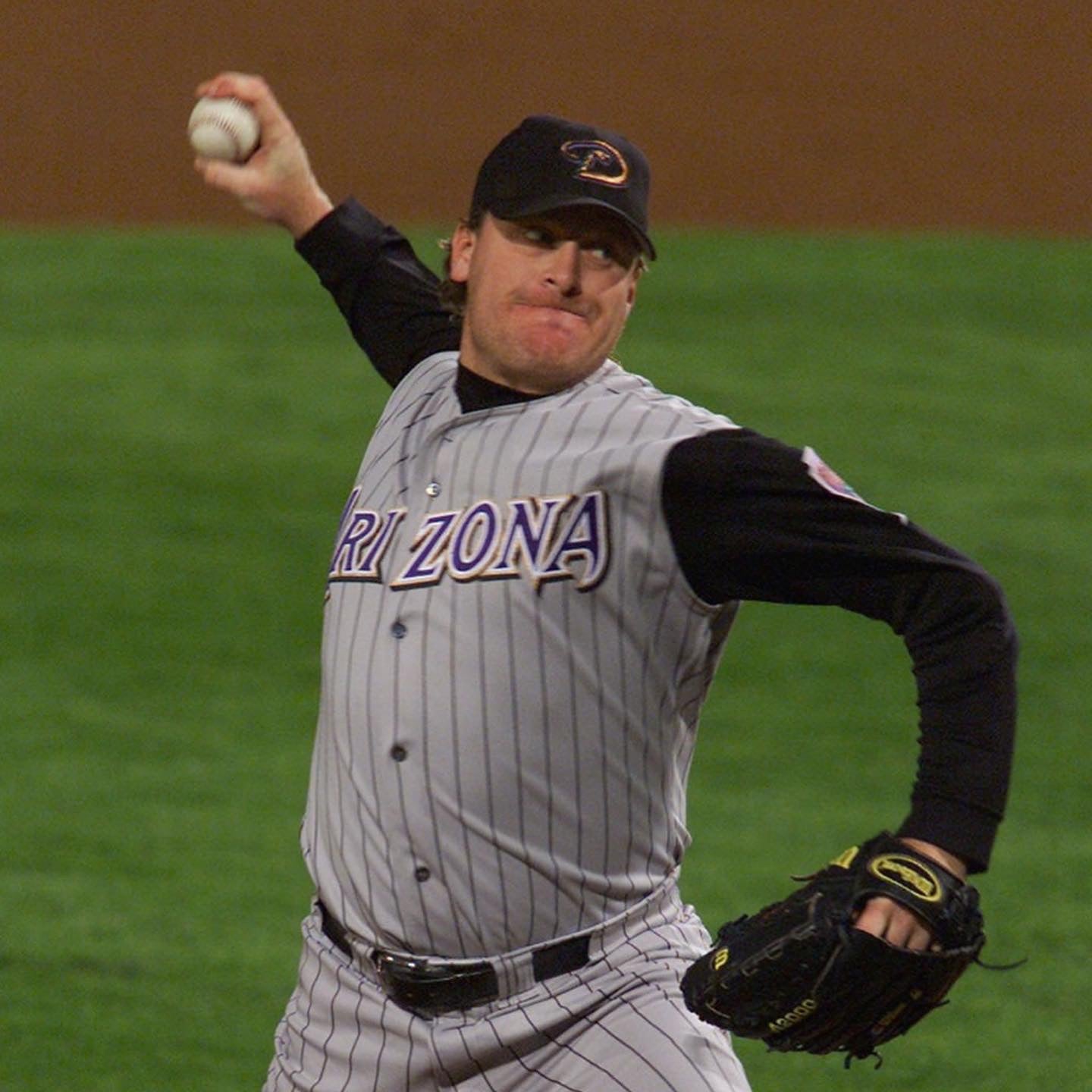 Arizona Diamondbacks Authentic Russell Athletic™️ Road Gray (‘01-‘06) 2001 MLB World Series Jersey