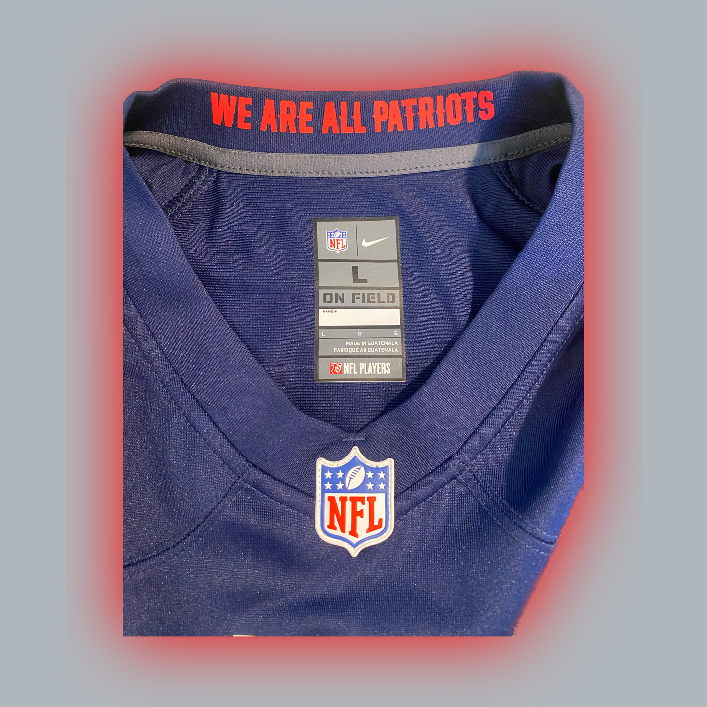 New England Patriots Matt Judon (#9) Authentic Nike™️ Replica Home Navy Jersey