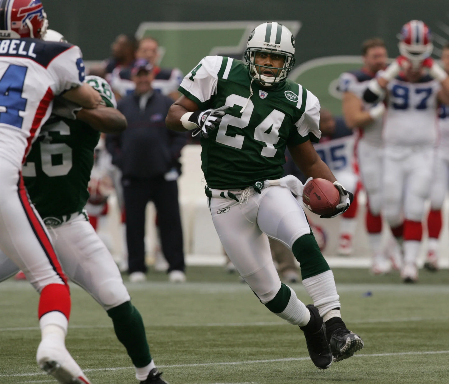 New York Jets Ty Law (#24) Authentic Reebok Home Jersey