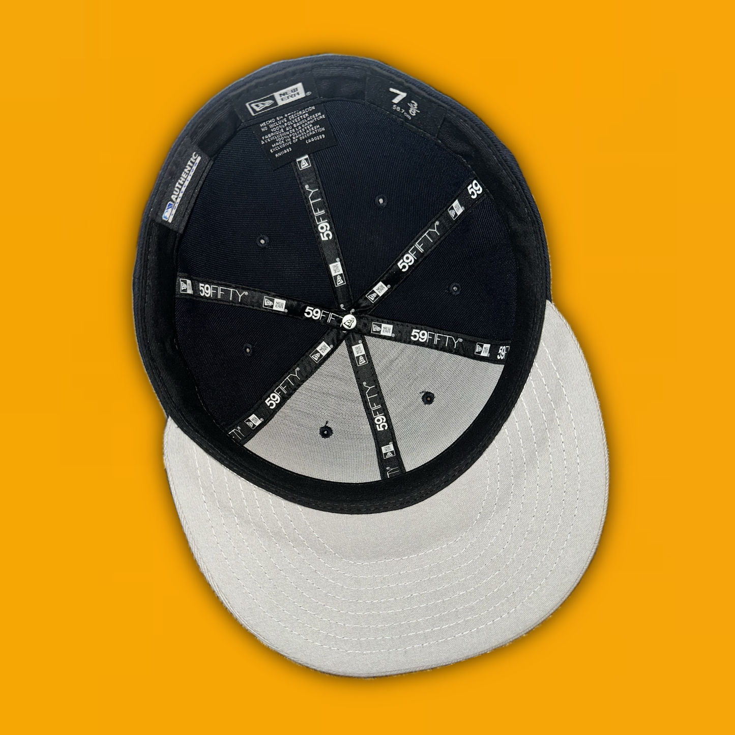 Charleston RiverDogs (Single-A Affiliate- TB) Authentic New Era™️ 59Fifty MiLB Road Fitted Hat