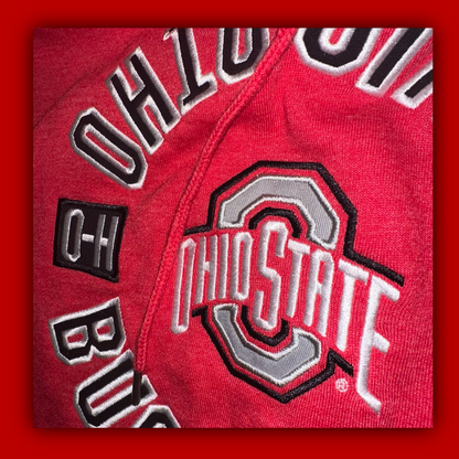 Ohio State University Buckeyes Authentic Hooded Sweatshirt