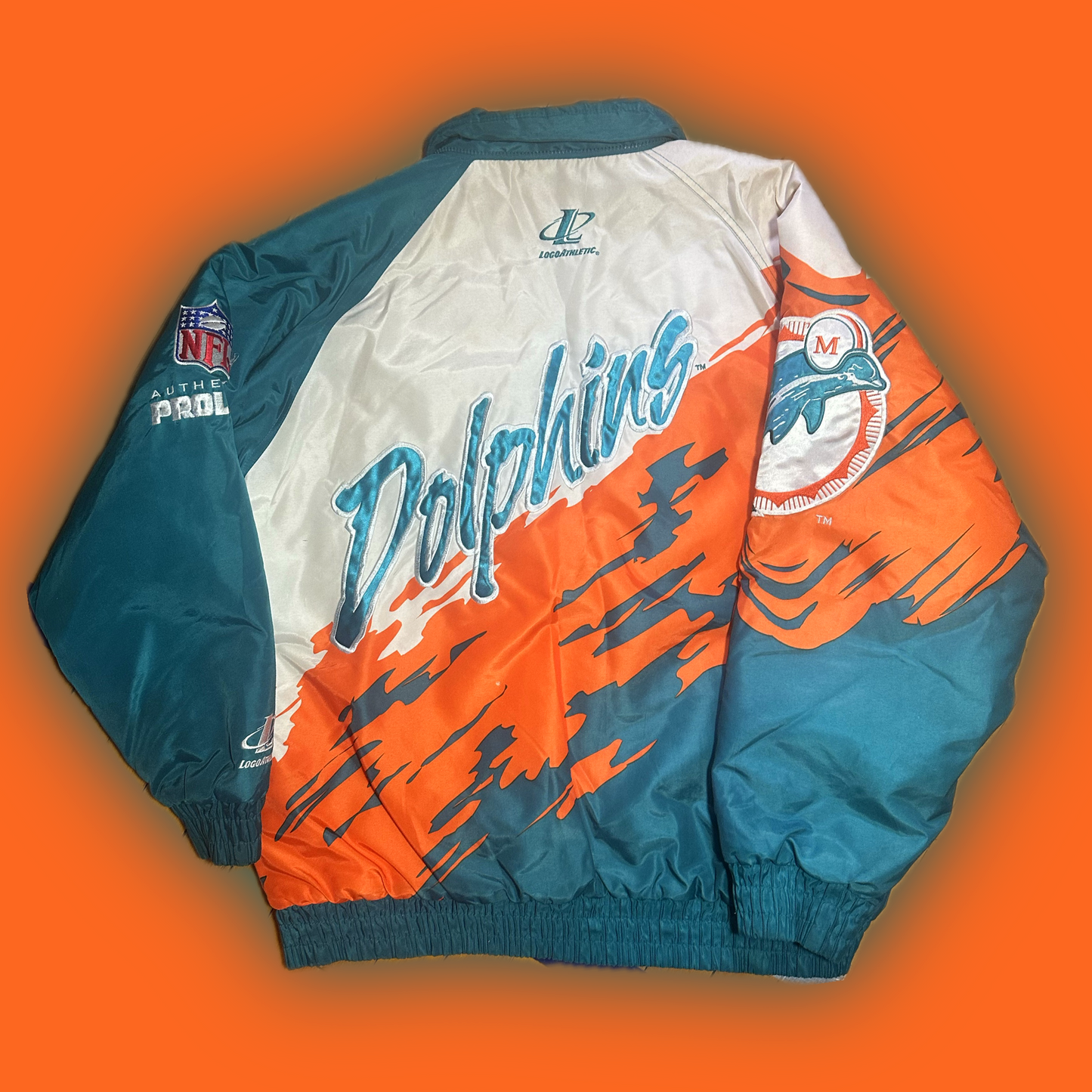Miami Dolphins Authentic Logo Athletic™️ Splash Puffer Jacket
