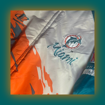 Miami Dolphins Authentic Logo Athletic™️ Splash Puffer Jacket
