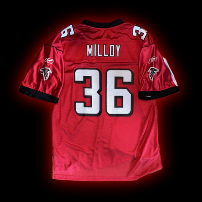 Atlanta Falcons Lawyer Milloy (#36) Authentic Reebok™️ Jersey