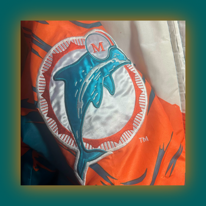 Miami Dolphins Authentic Logo Athletic™️ Splash Puffer Jacket