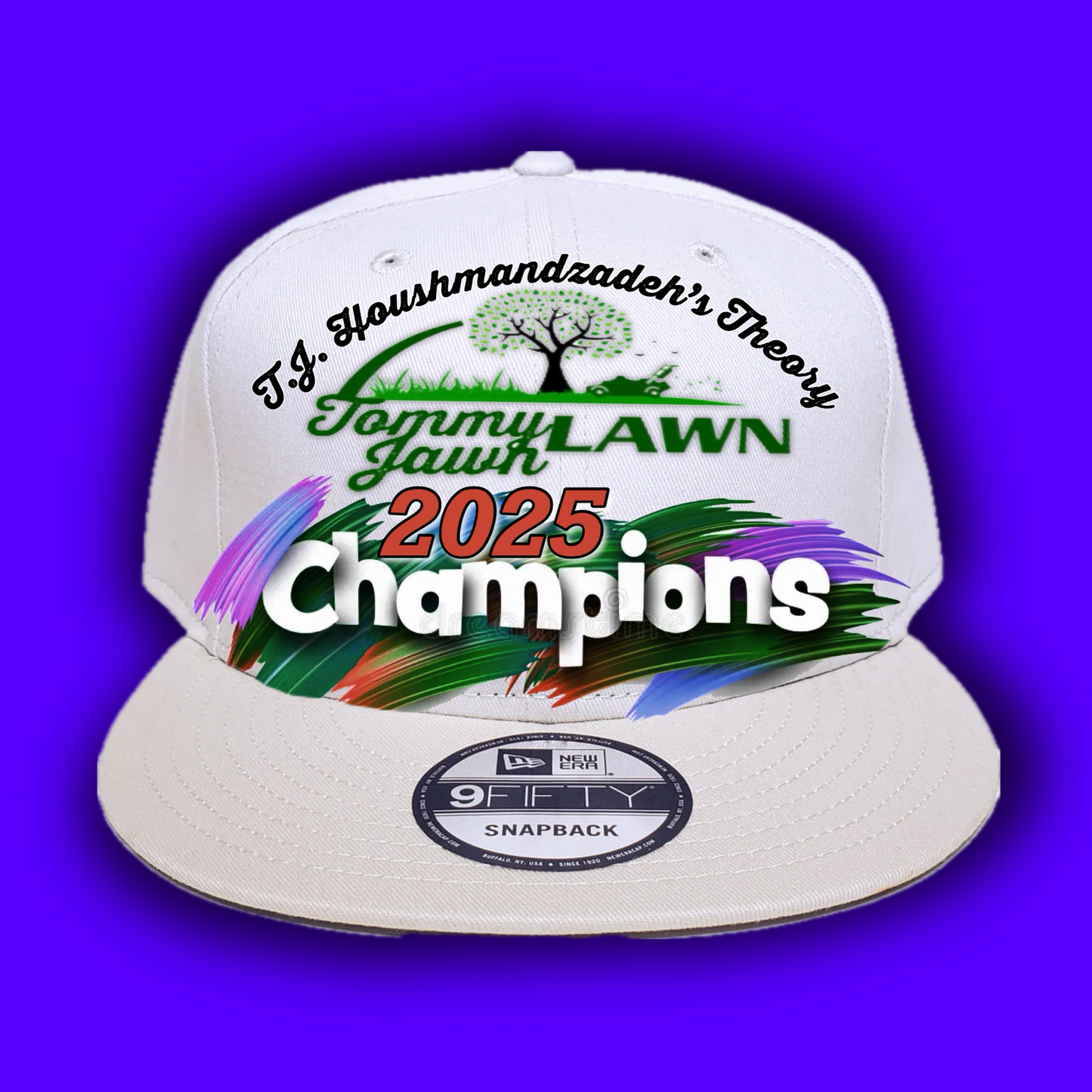 Tommy Jawn Lawn Authentic New Era™️ 9fifty T.J. Houshmandzadeh’s Theory 2025 Fantasy Champions Snapback