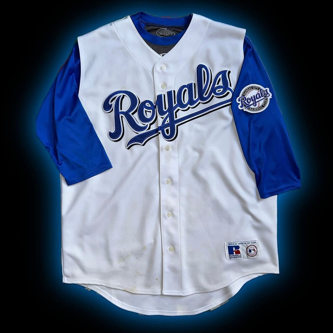 Kansas City Royals Authentic Russell Athletic™️ Home White MLB Vest Jersey