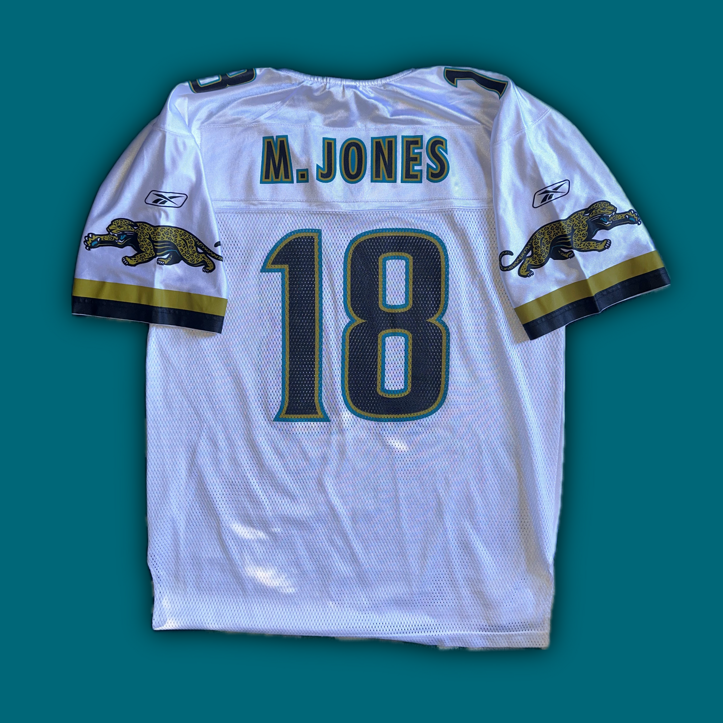 Jacksonville Jaguars Matt Jones (#18) Authentic Reebok™️ Replica Road White Jersey
