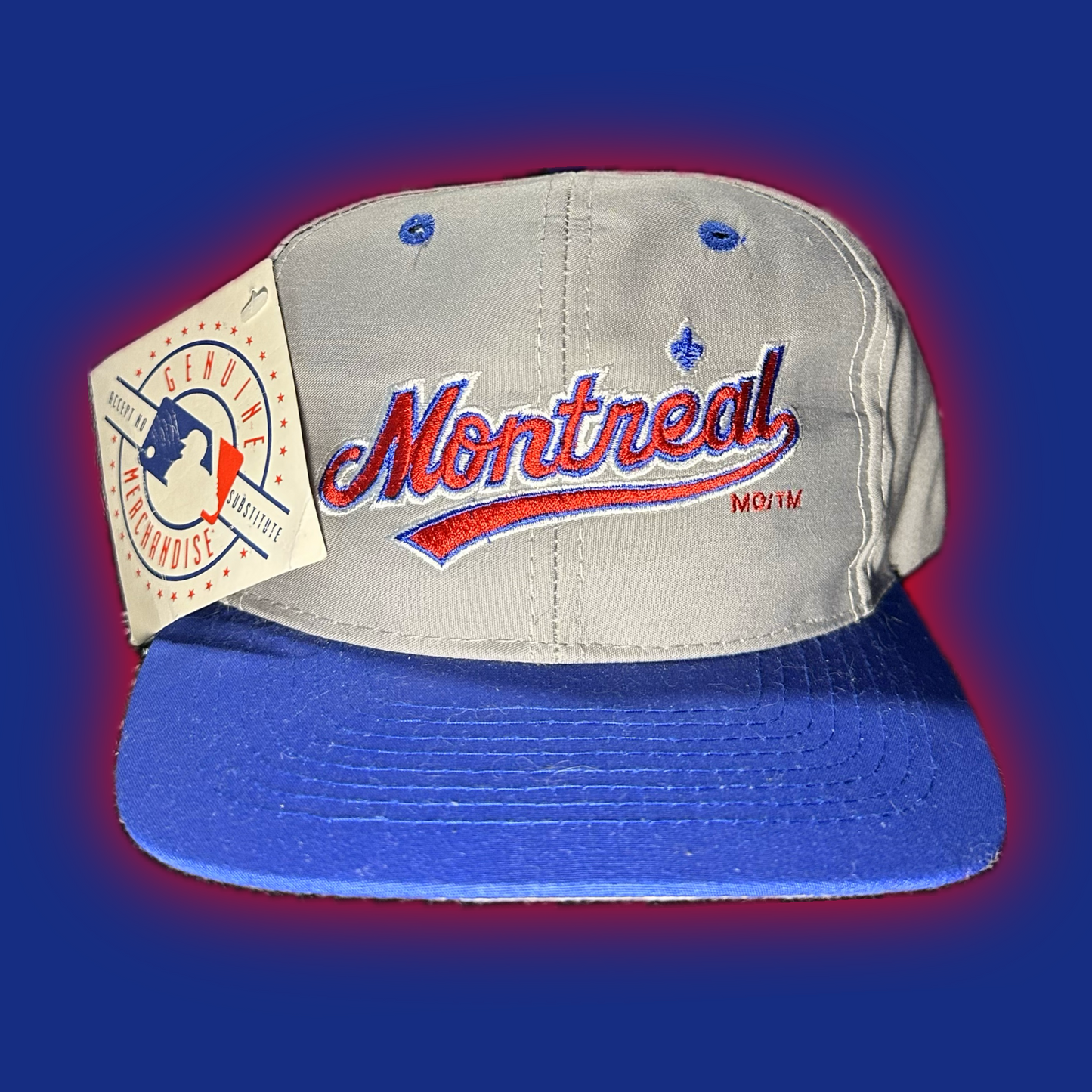 Montreal Expos Authentic Competitor™️ Road Gray Snapback
