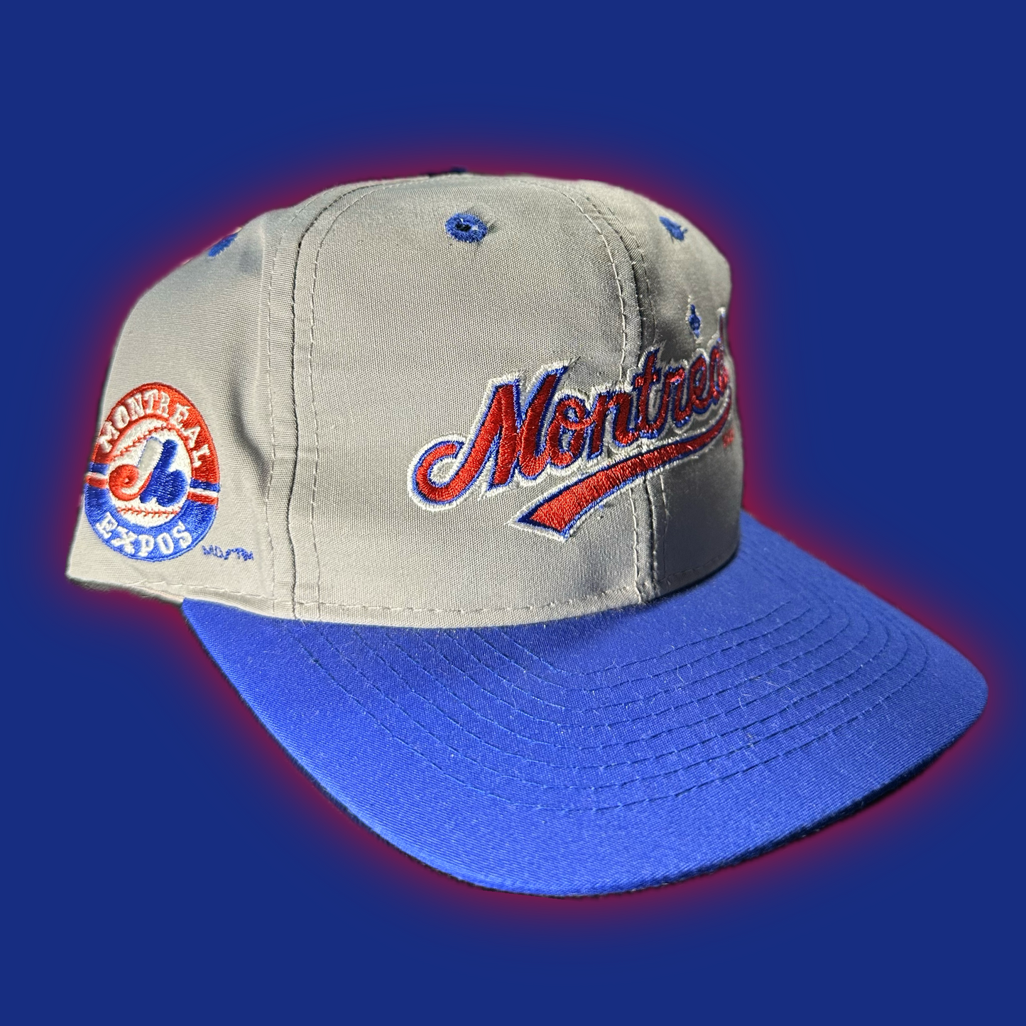 Montreal Expos Authentic Competitor™️ Road Gray Snapback