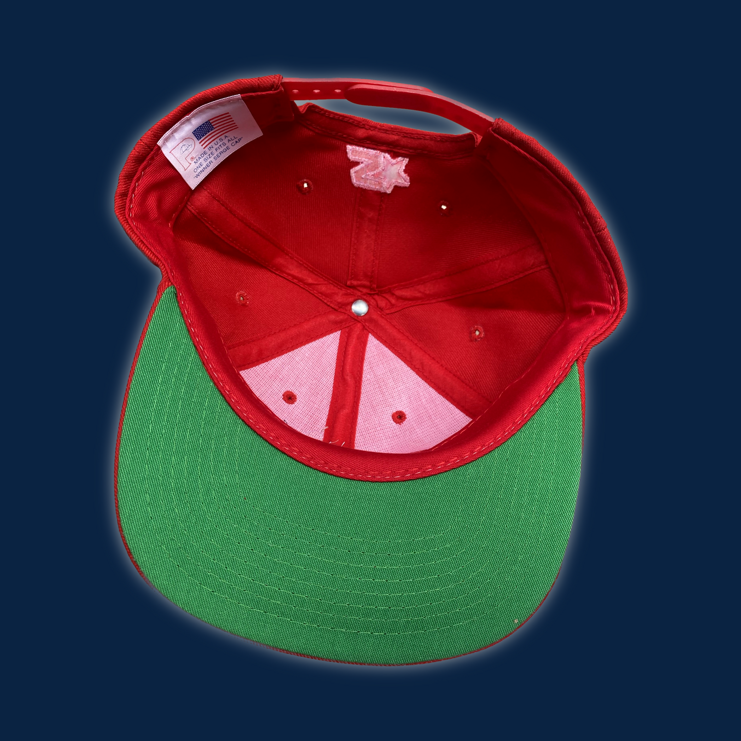 New England Patriots Authentic Starter™️ Red Alternate Wool Snapback